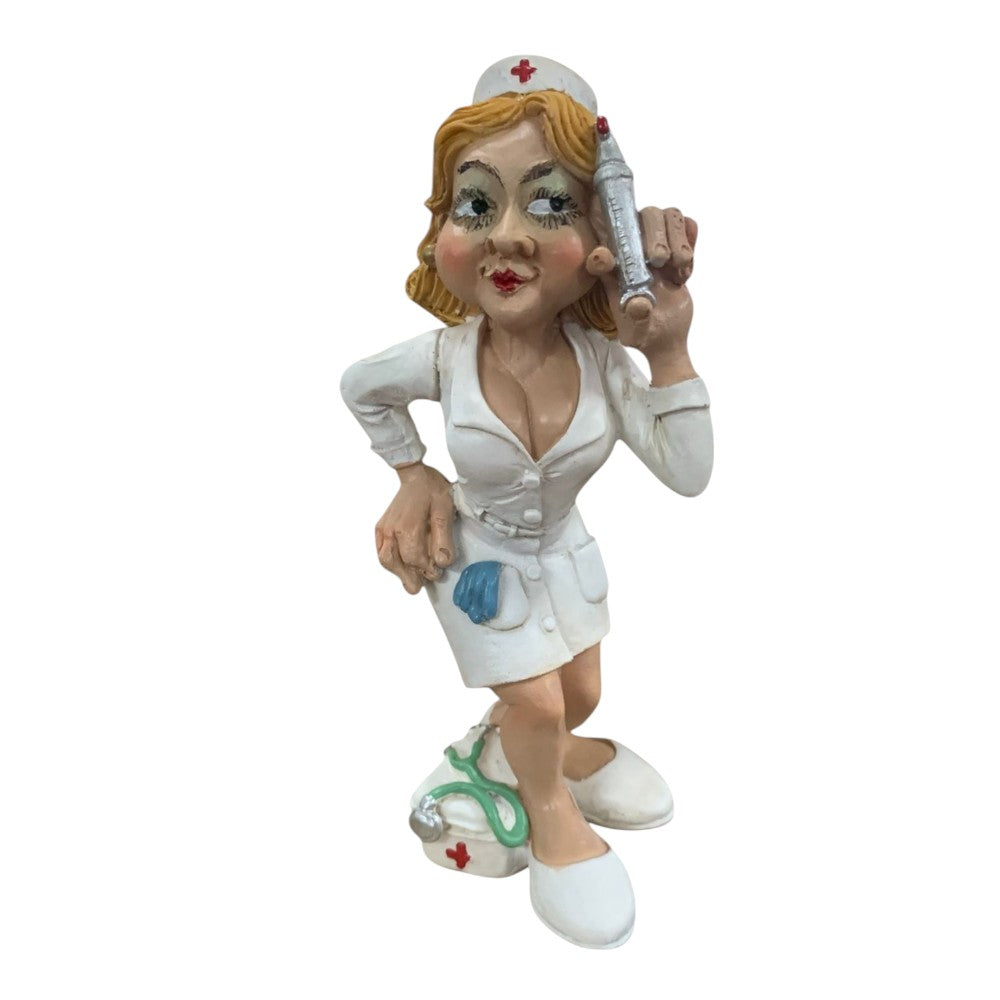 Figurina caricatura amuzanta meserie ,polirasina, 17 cm