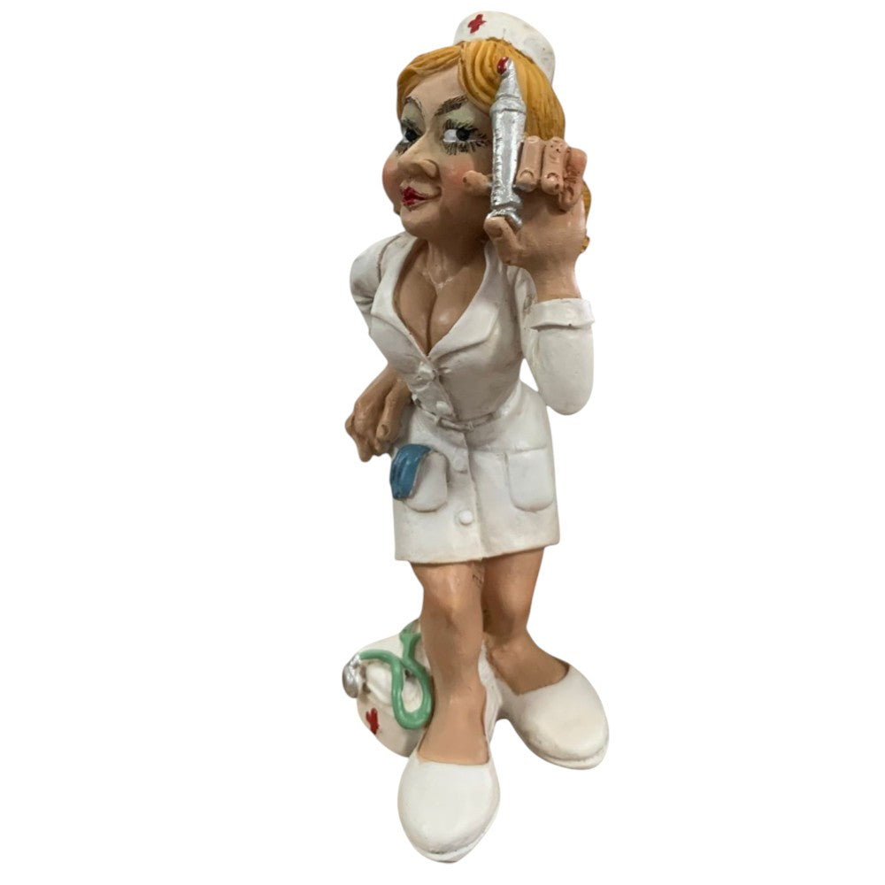 Figurina caricatura amuzanta meserie ,polirasina, 17 cm