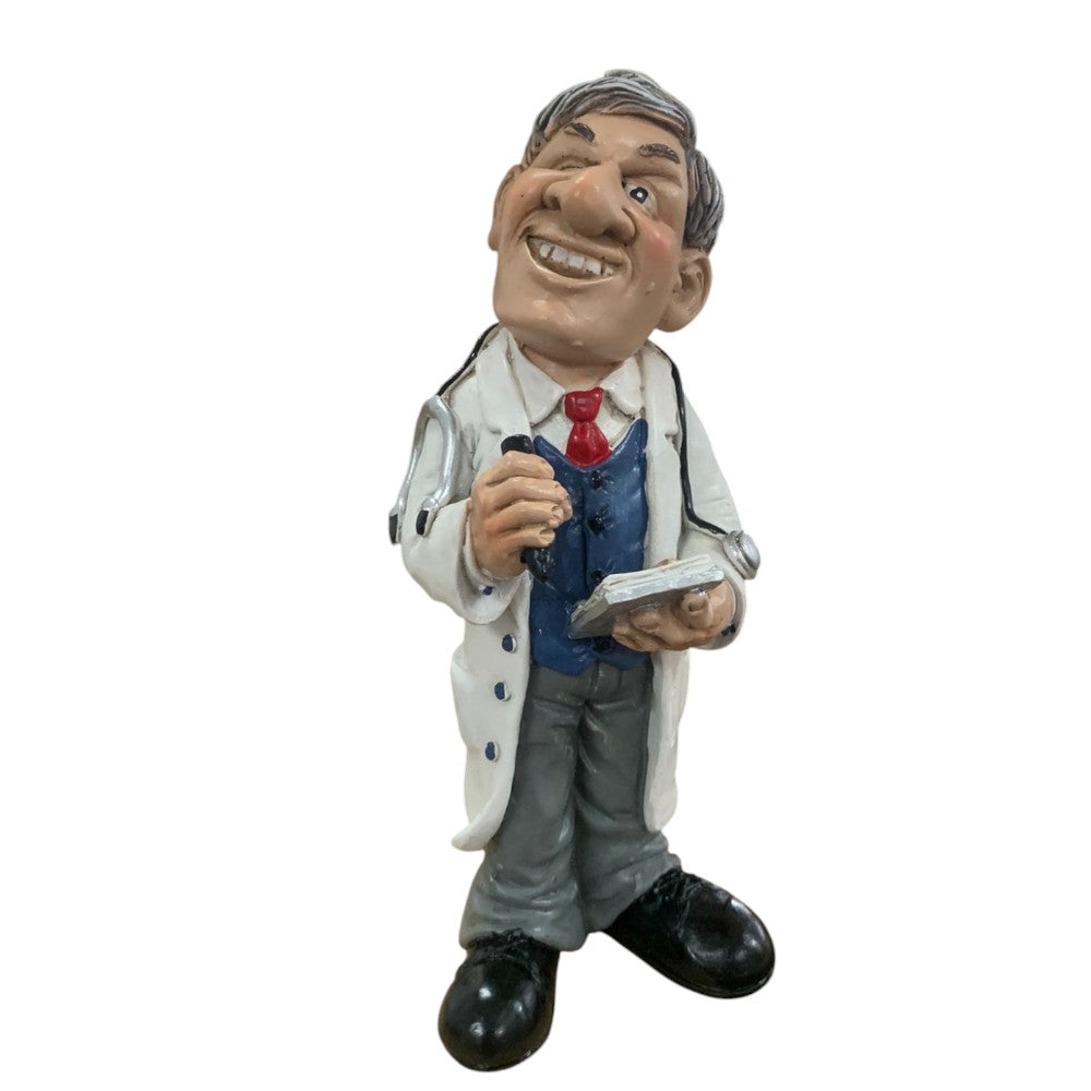 Figurina caricatura amuzanta meserie ,polirasina, 17 cm