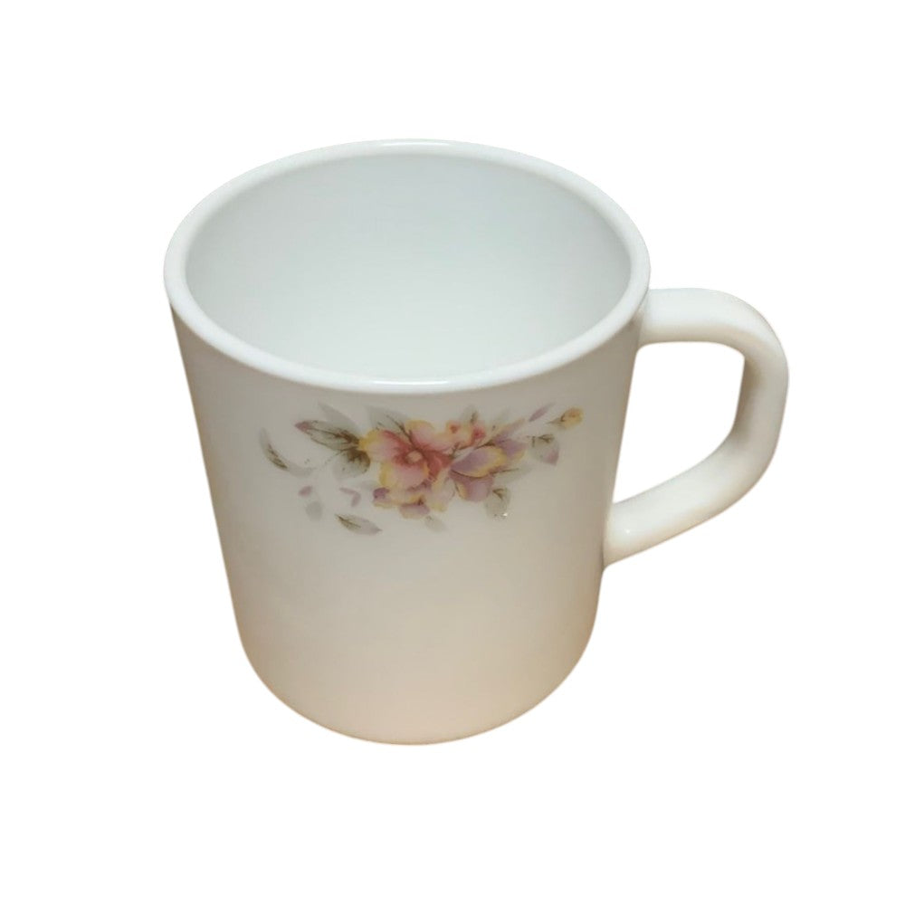 Set 6 Cani opal, model floral, 250 ml