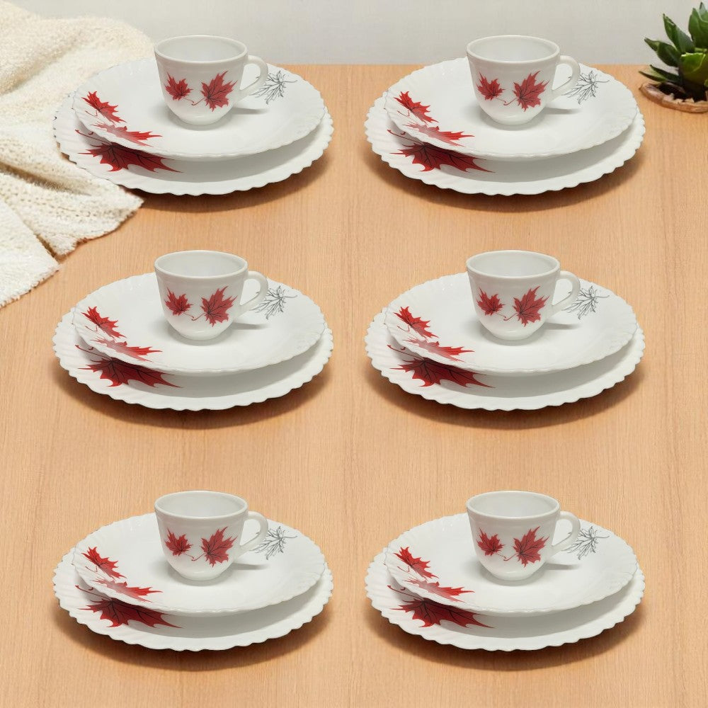 Set masa,18 piese,opal, model Artar