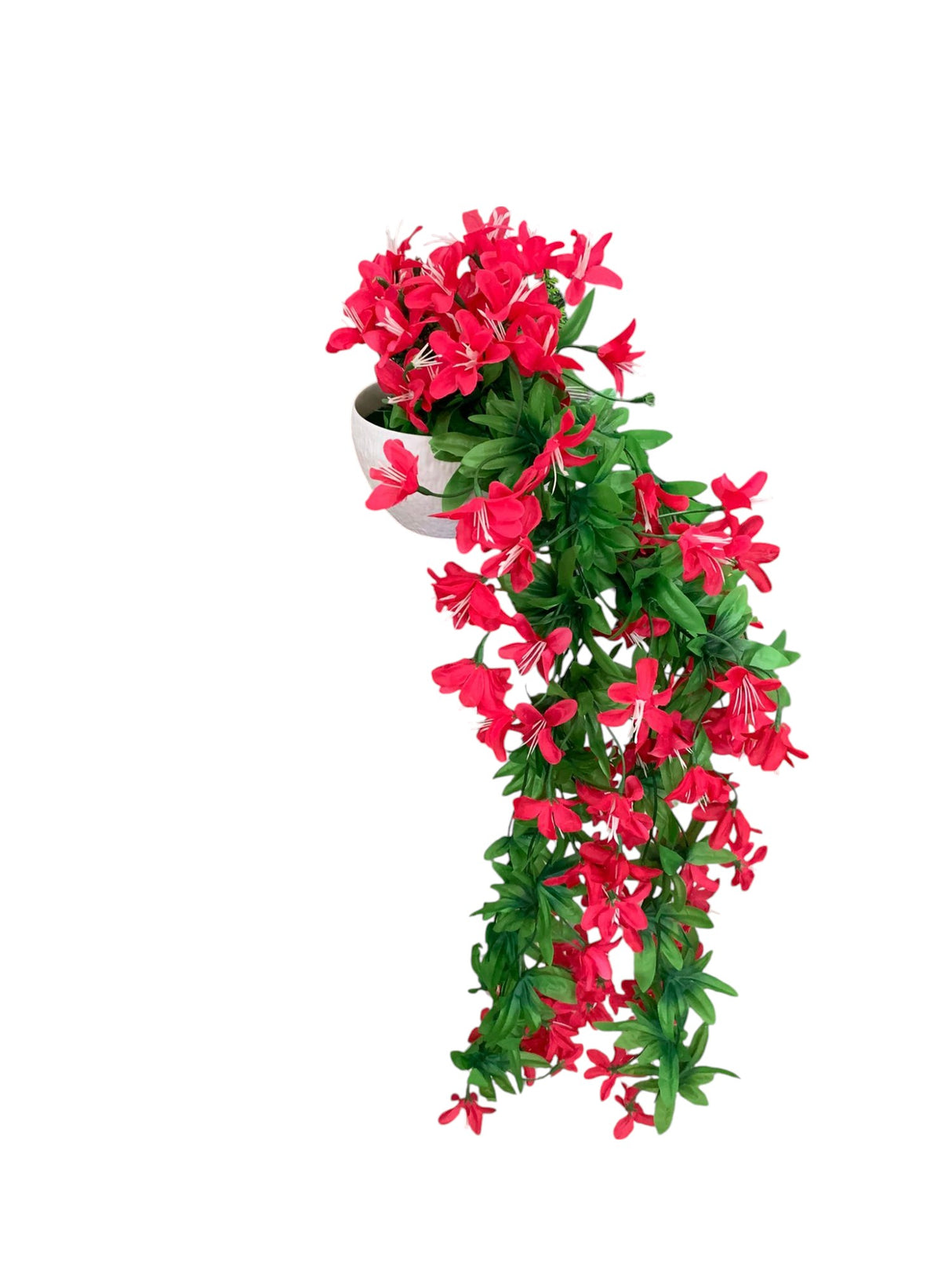 Flori Artificiale Suspendate in Ghiveci Plastic,70 cm