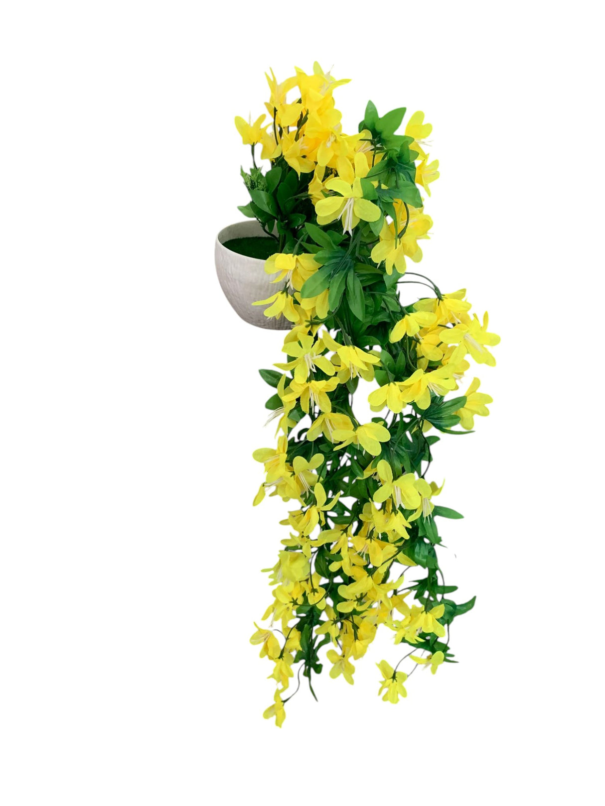 Flori Artificiale Suspendate in Ghiveci Plastic,70 cm