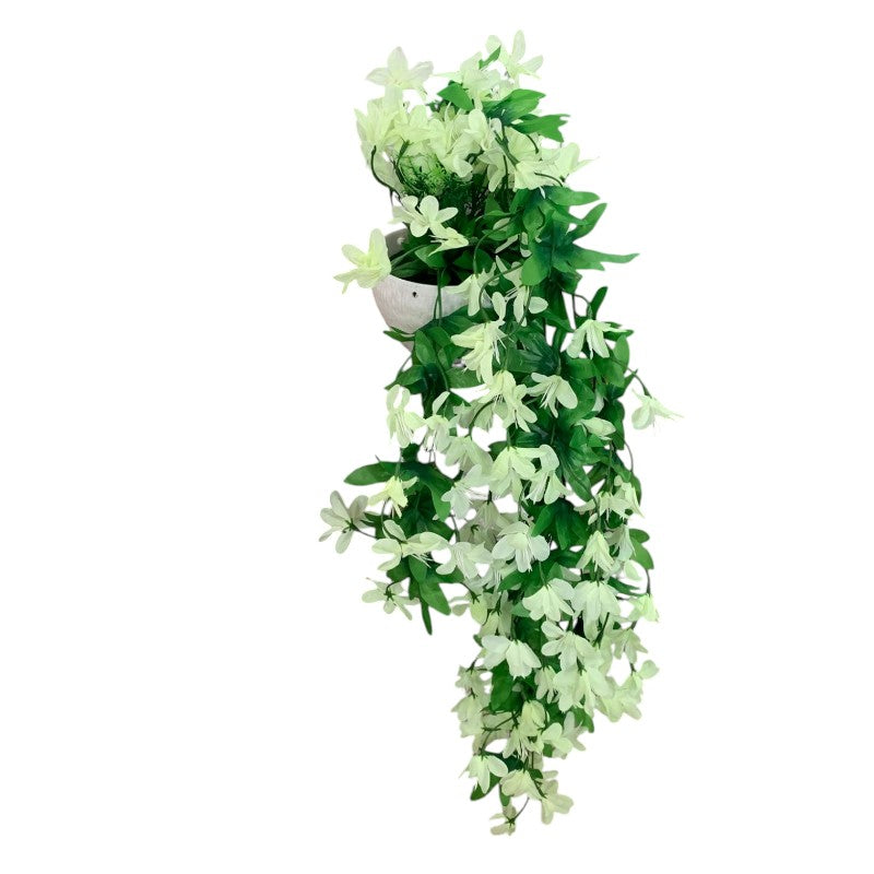 Flori Artificiale Suspendate in Ghiveci Plastic,70 cm