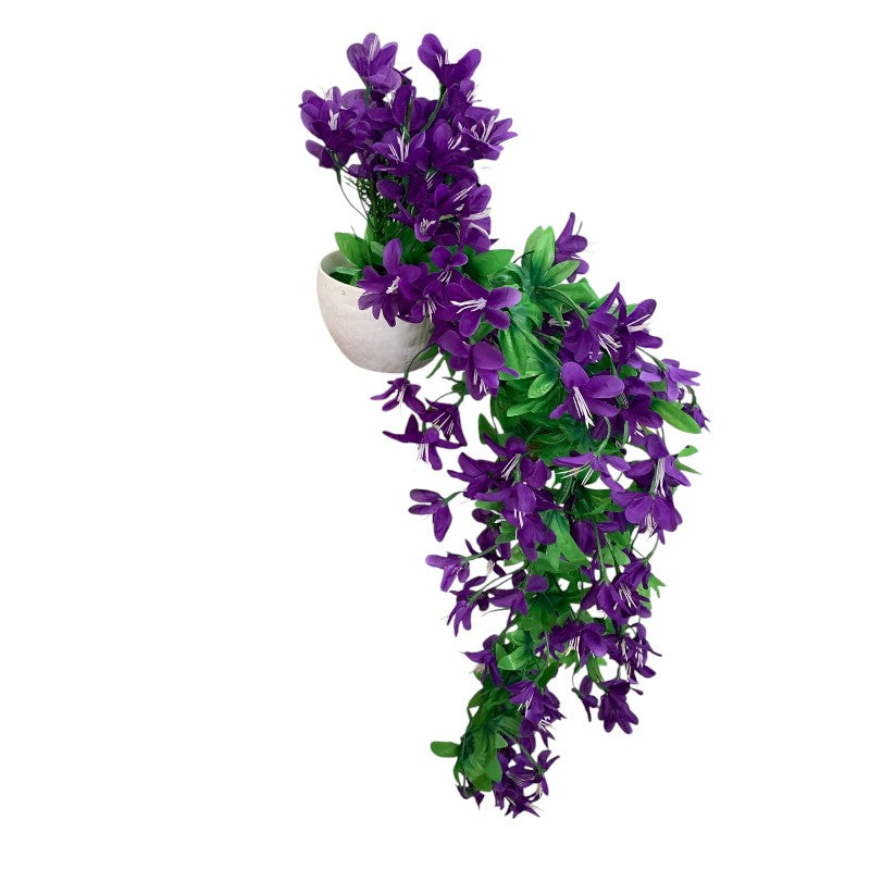 Flori Artificiale Suspendate in Ghiveci Plastic,70 cm