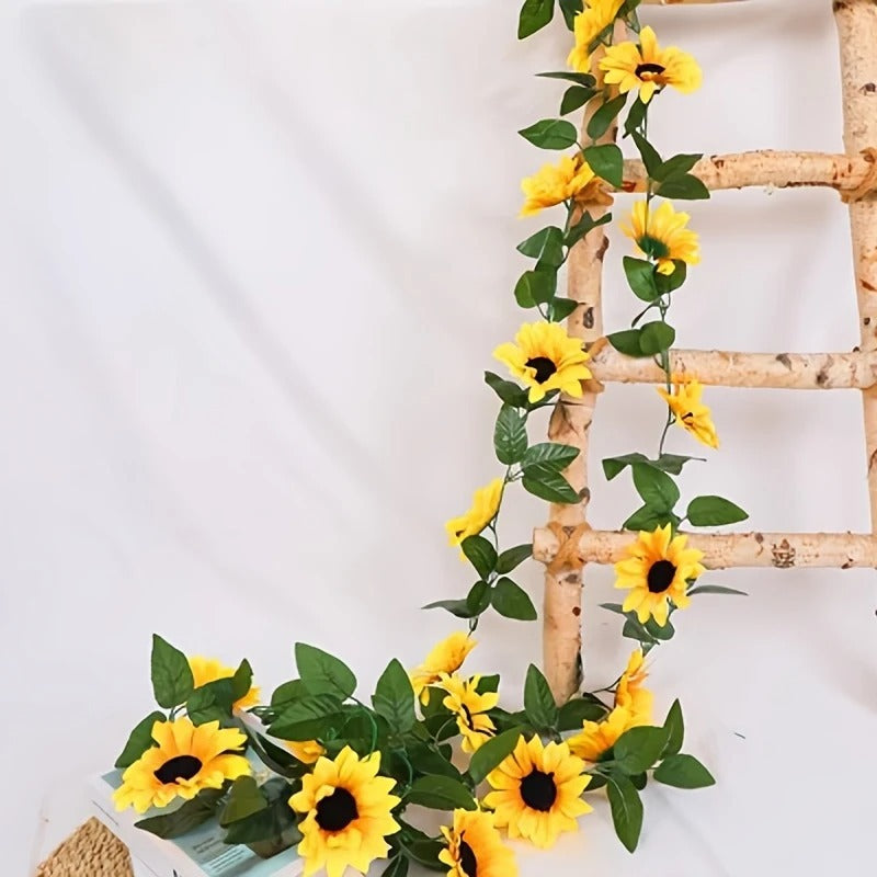 Ghirlanda Artificiala Floarea Soarelui, 2.2 m