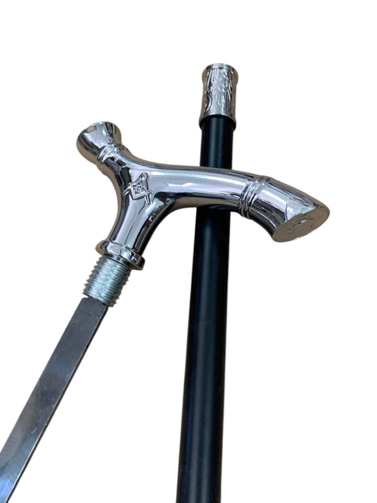 Baston decorativ cu Sabie interioara,93 cm, lama 30 cm