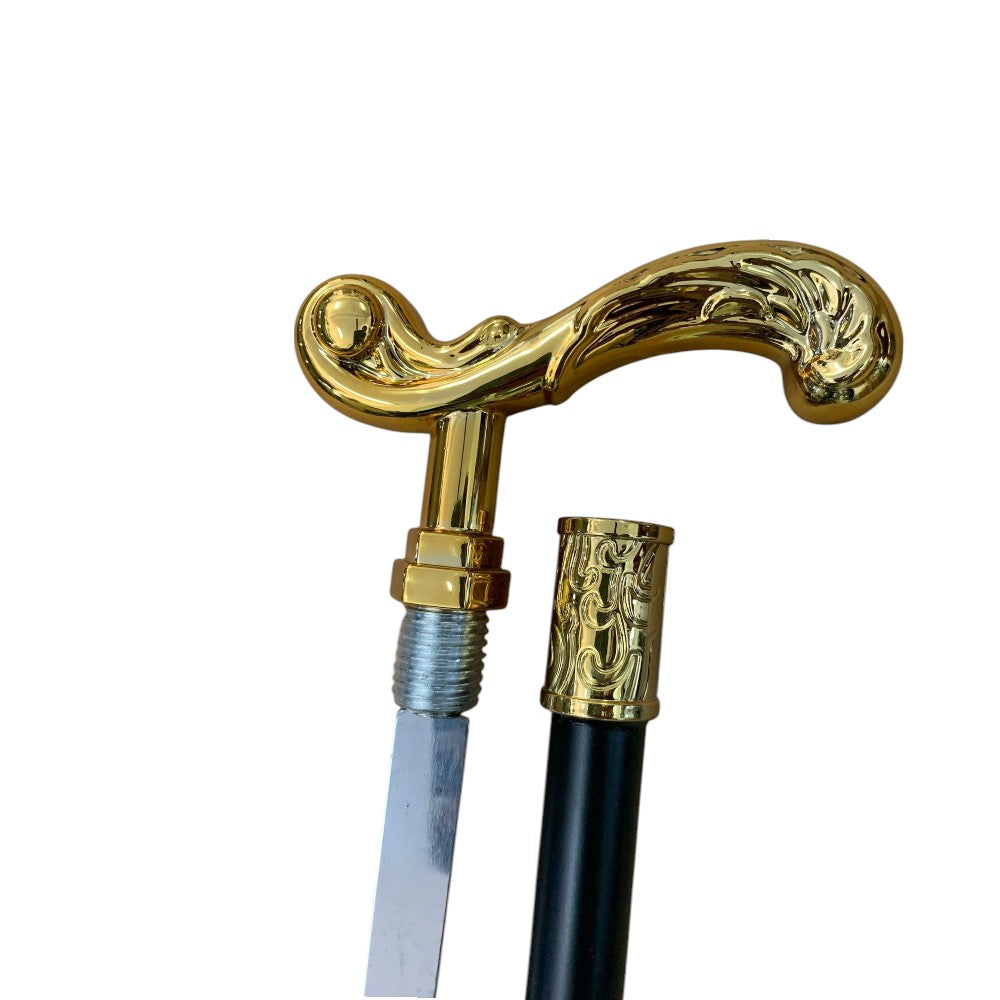 Baston decorativ cu Sabie interioara,93 cm, lama 30 cm