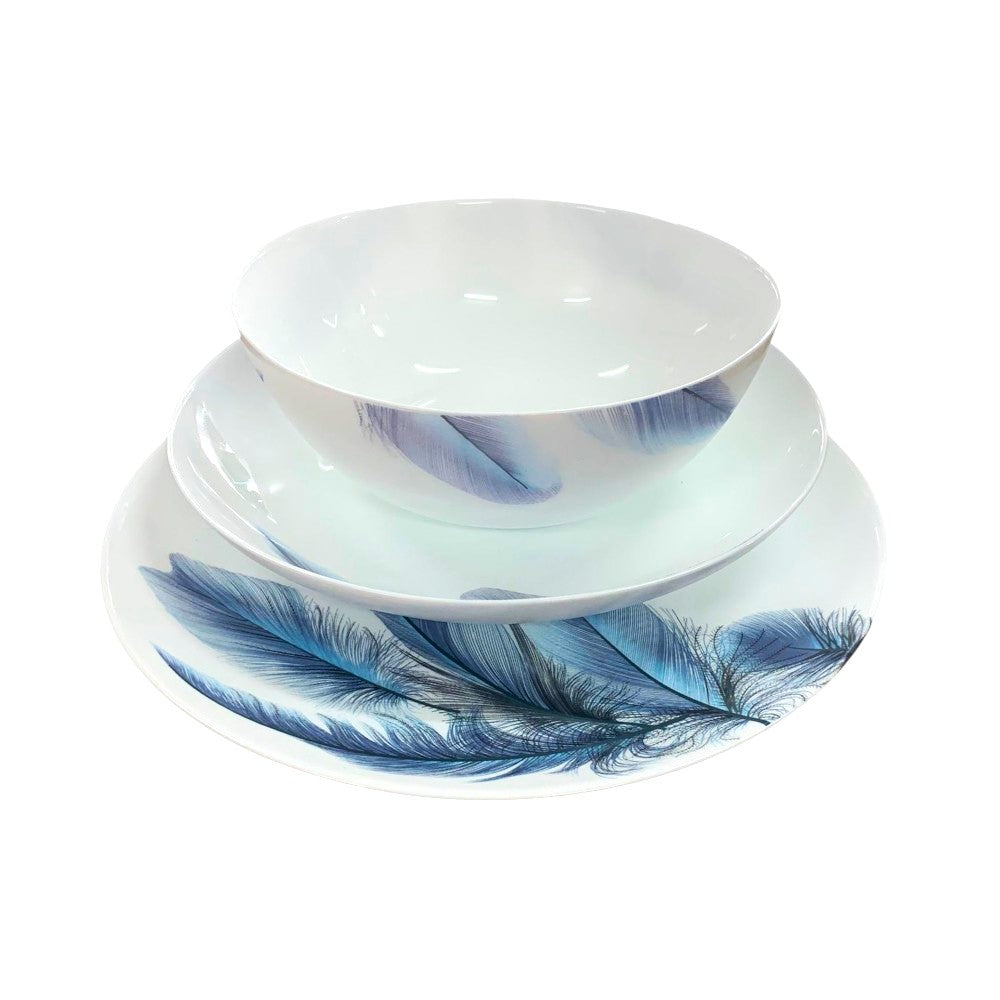 Set masa,18 piese,opal, model Pana