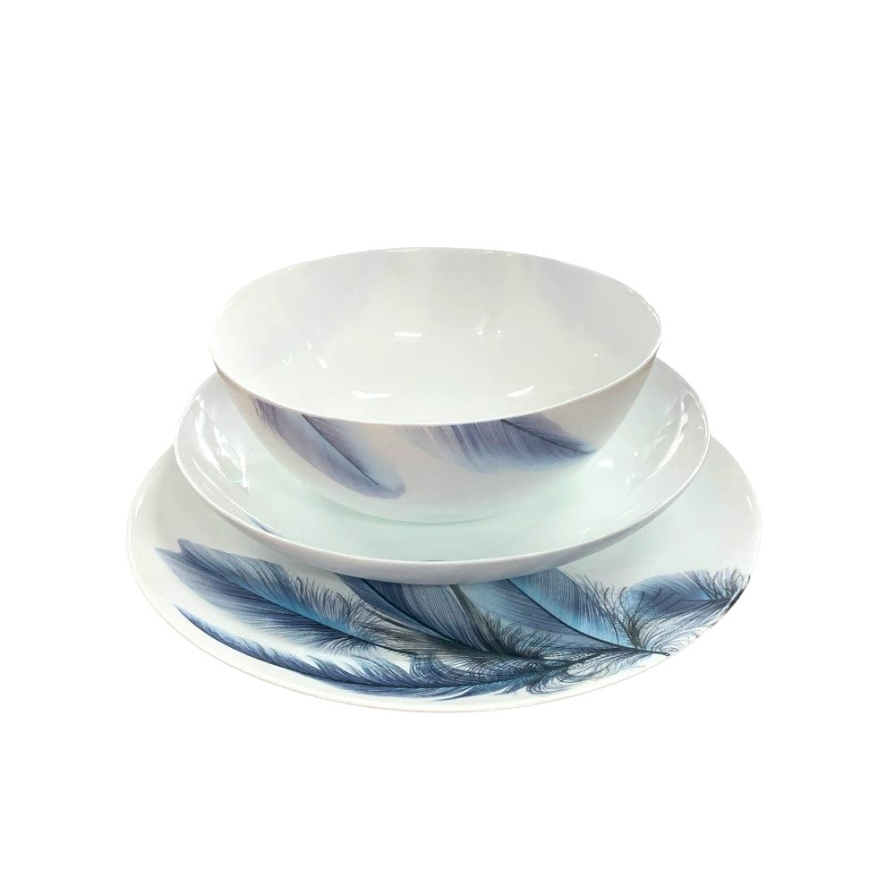 Set masa,18 piese,opal, model Pana