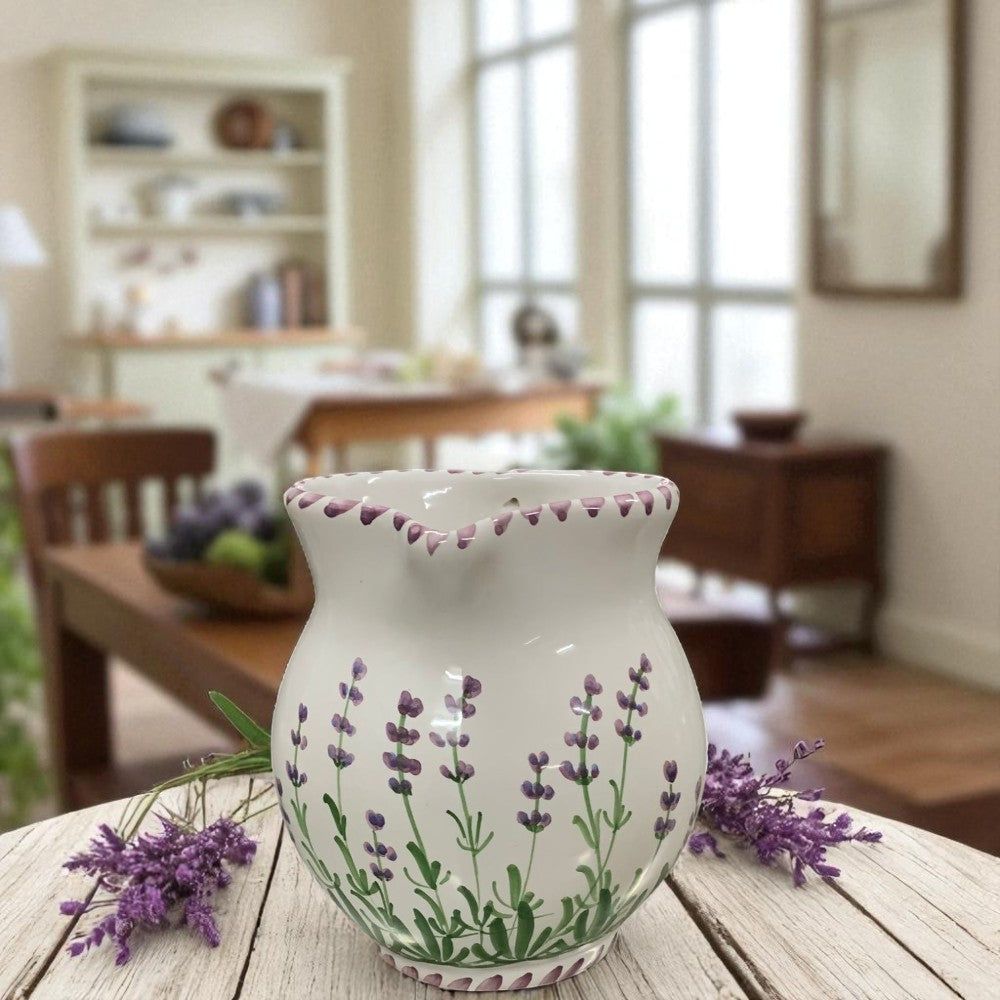 Ulcior decorativ cu Lavanda,Ceramica, 1 litru