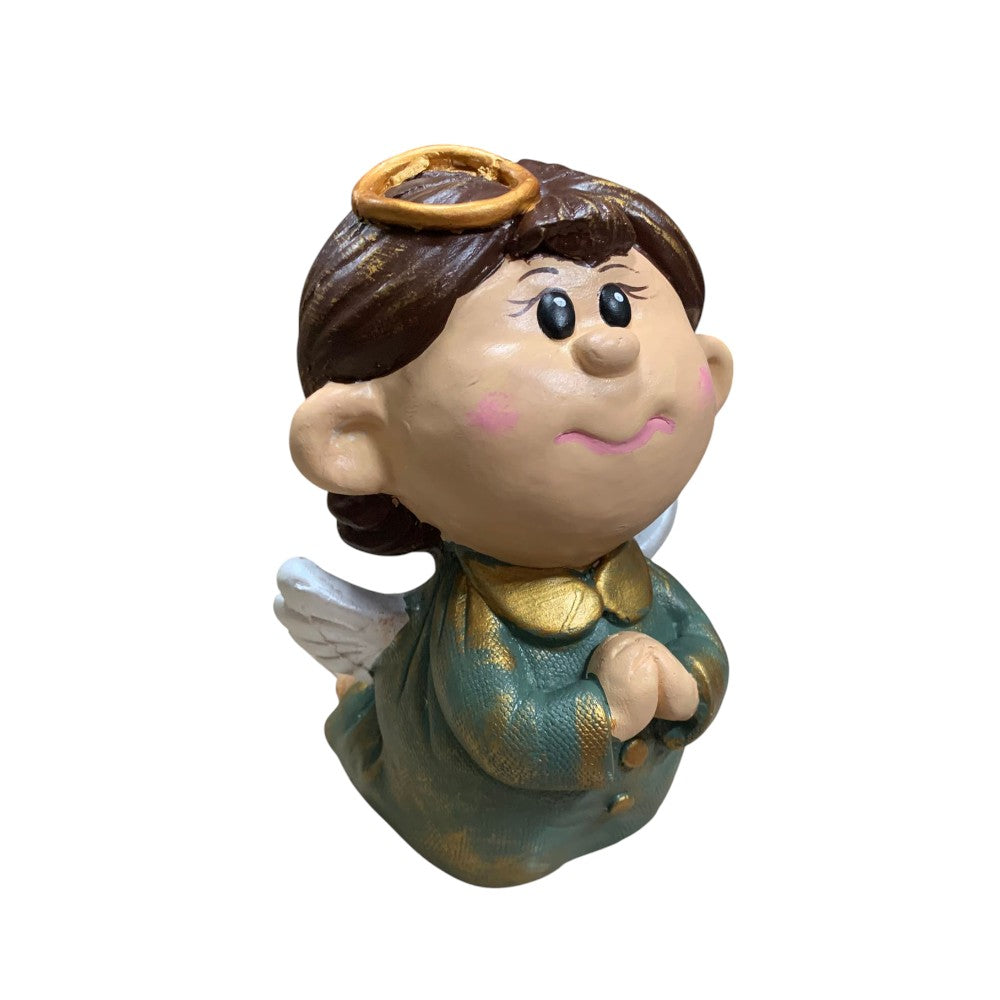 Decoratiune Copil /Bebelus ingerasi,rasina,18 cm