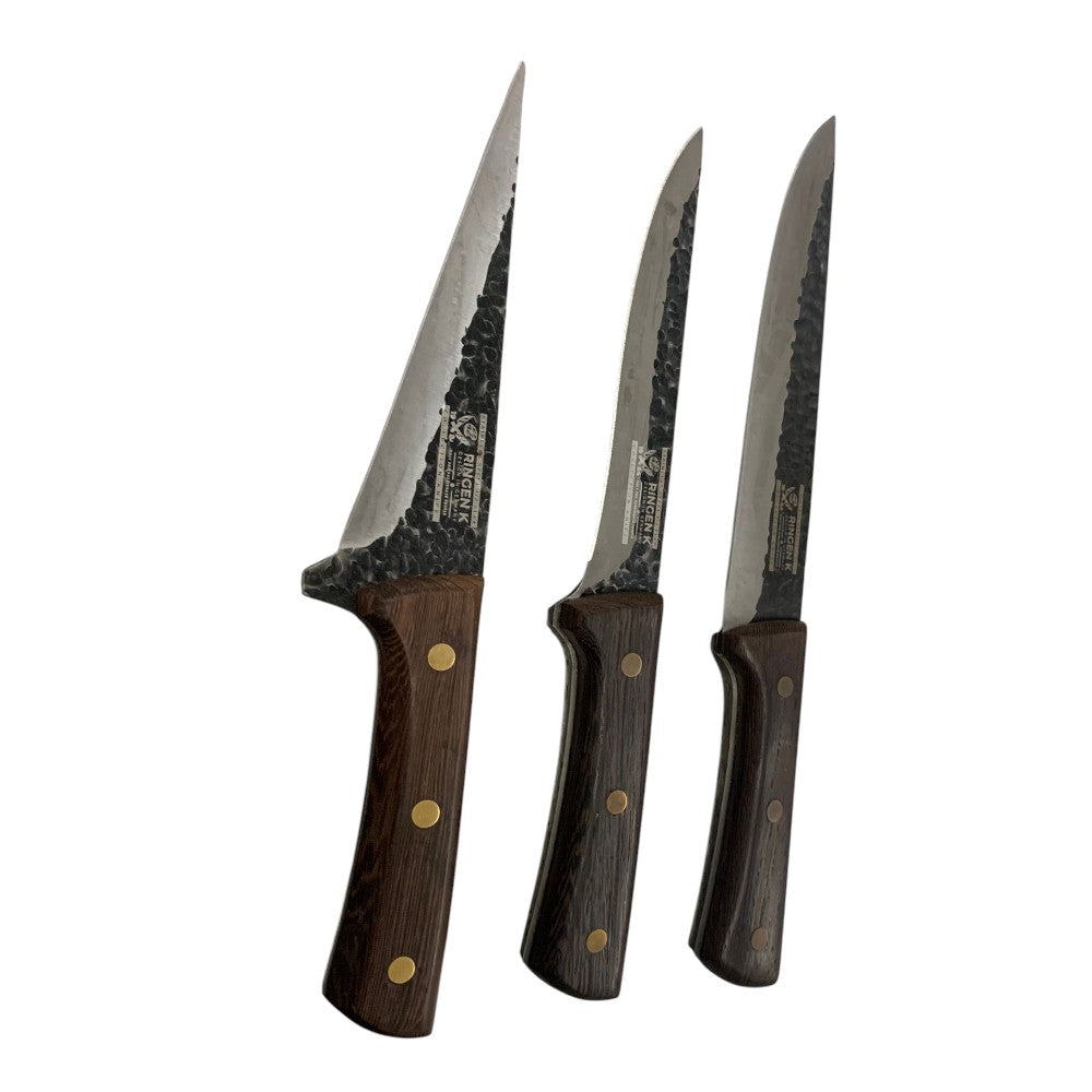 Set de 3 Piese Macelarie Cutit Lama Groasa 30/18 cm,27/15 cm si 26/14 cm