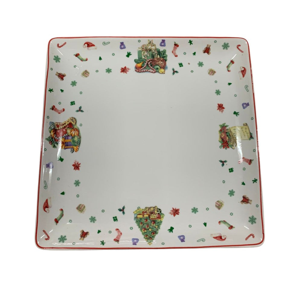 Platou Ceramica Craciun