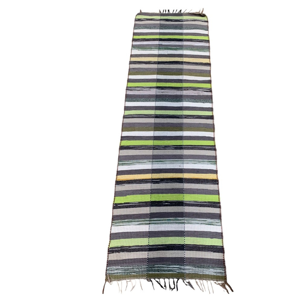 Covor decorativ traditional tesut, Bumbac - 200x80 cm