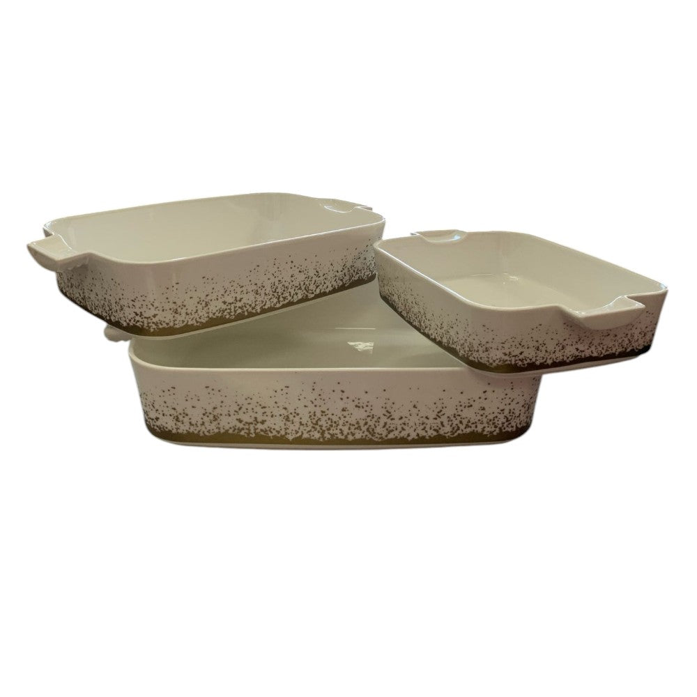 Set 3 Tavi pentru Cuptor Termorezistente , Portelan