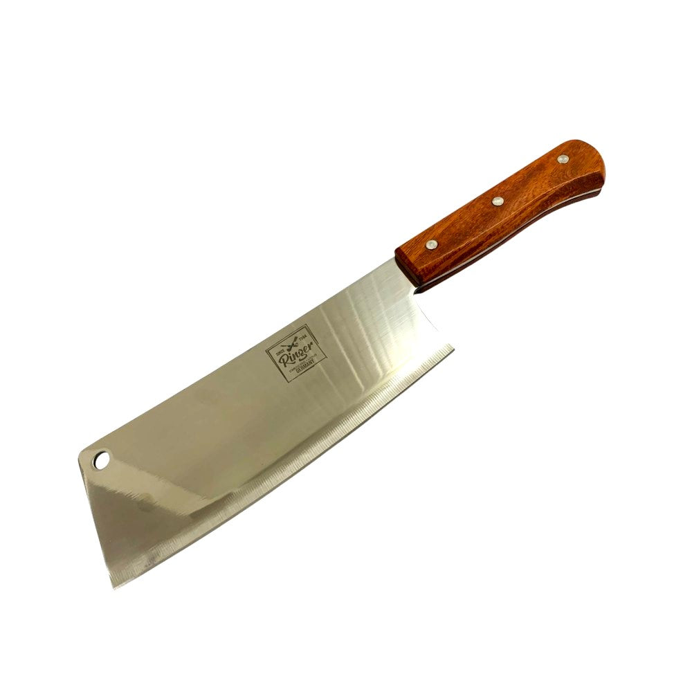 Satar din Otel Inoxidabil Ringer, Maner Lemn,510g, 21x33 cm.