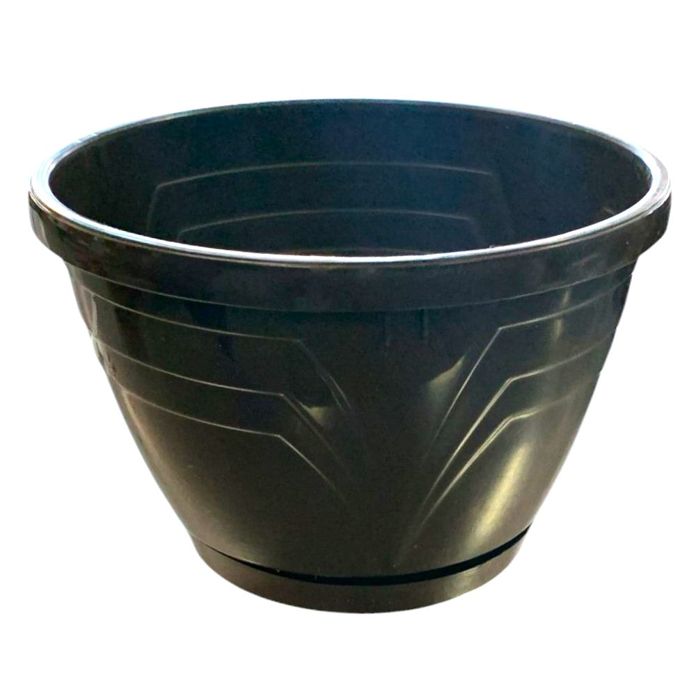 Ghiveci Lux din plastic, nr.3, 0.8 l