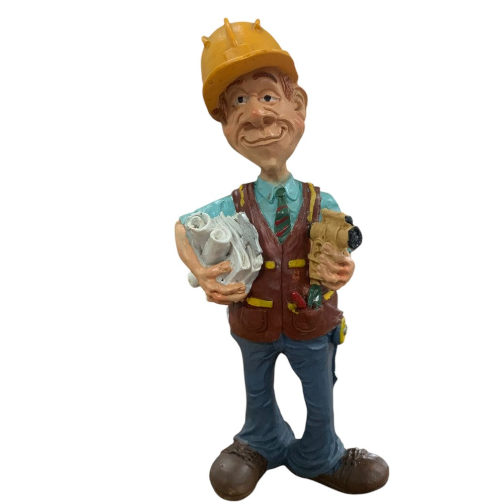 Figurina caricatura amuzanta meserie ,polirasina, 17 cm