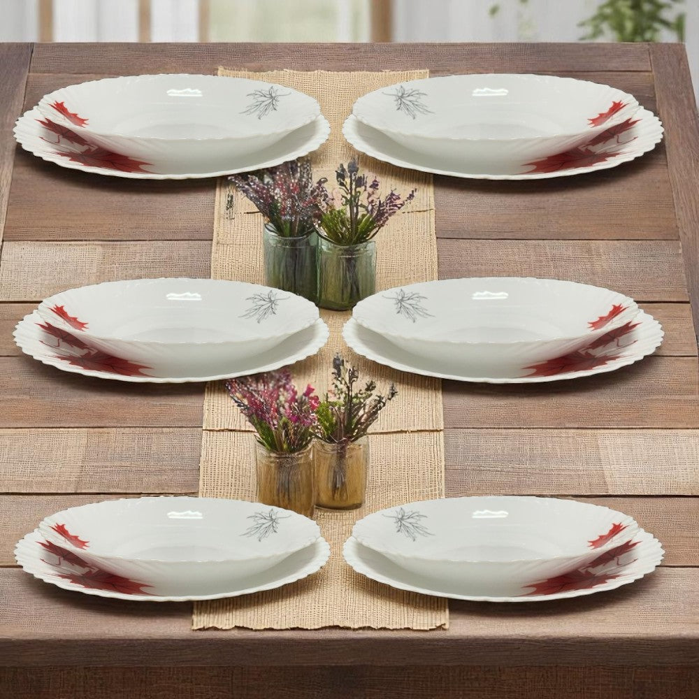 Set masa,12 piese,opal, model Artar