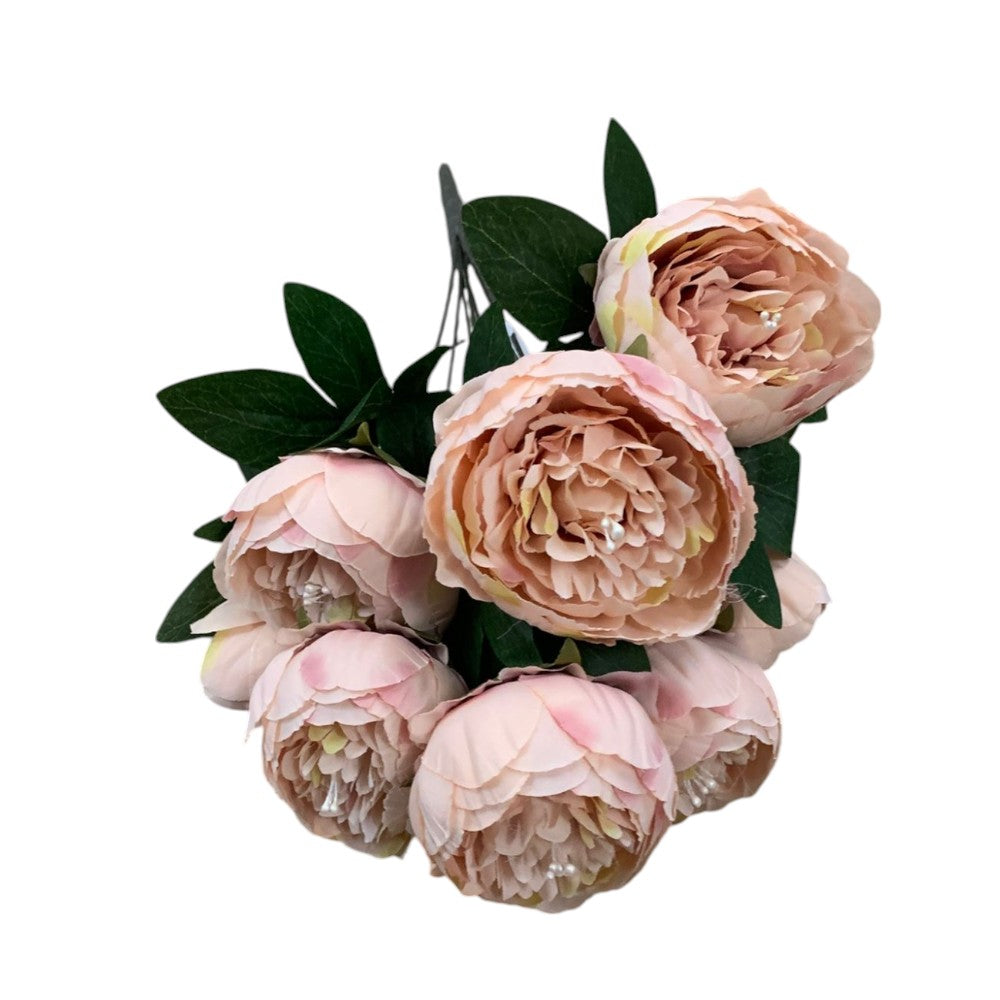 Flori decor artificiale, buchet Bujori , 50 cm