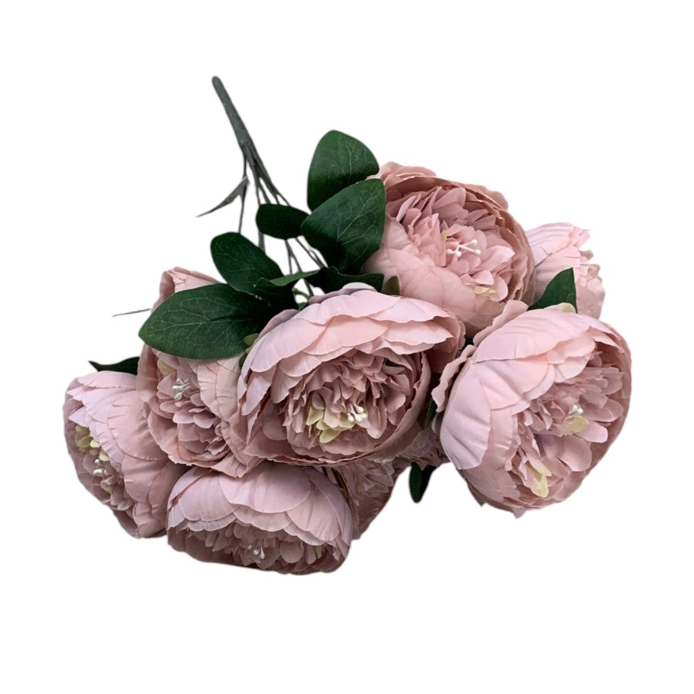 Flori decor artificiale, buchet Bujori , 50 cm