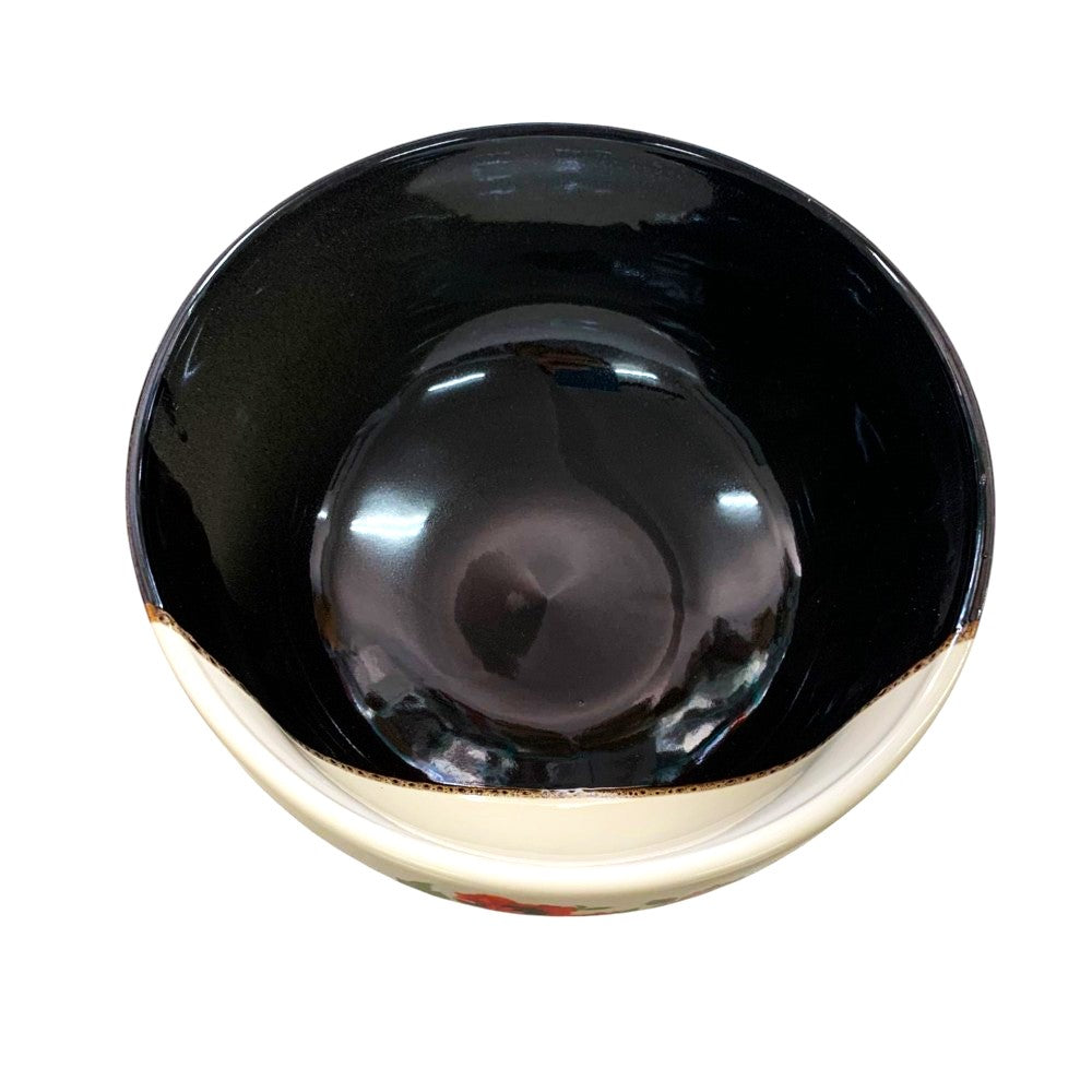 Castron/Bol ceramica Maro Floral , 16 cm , 900 ml