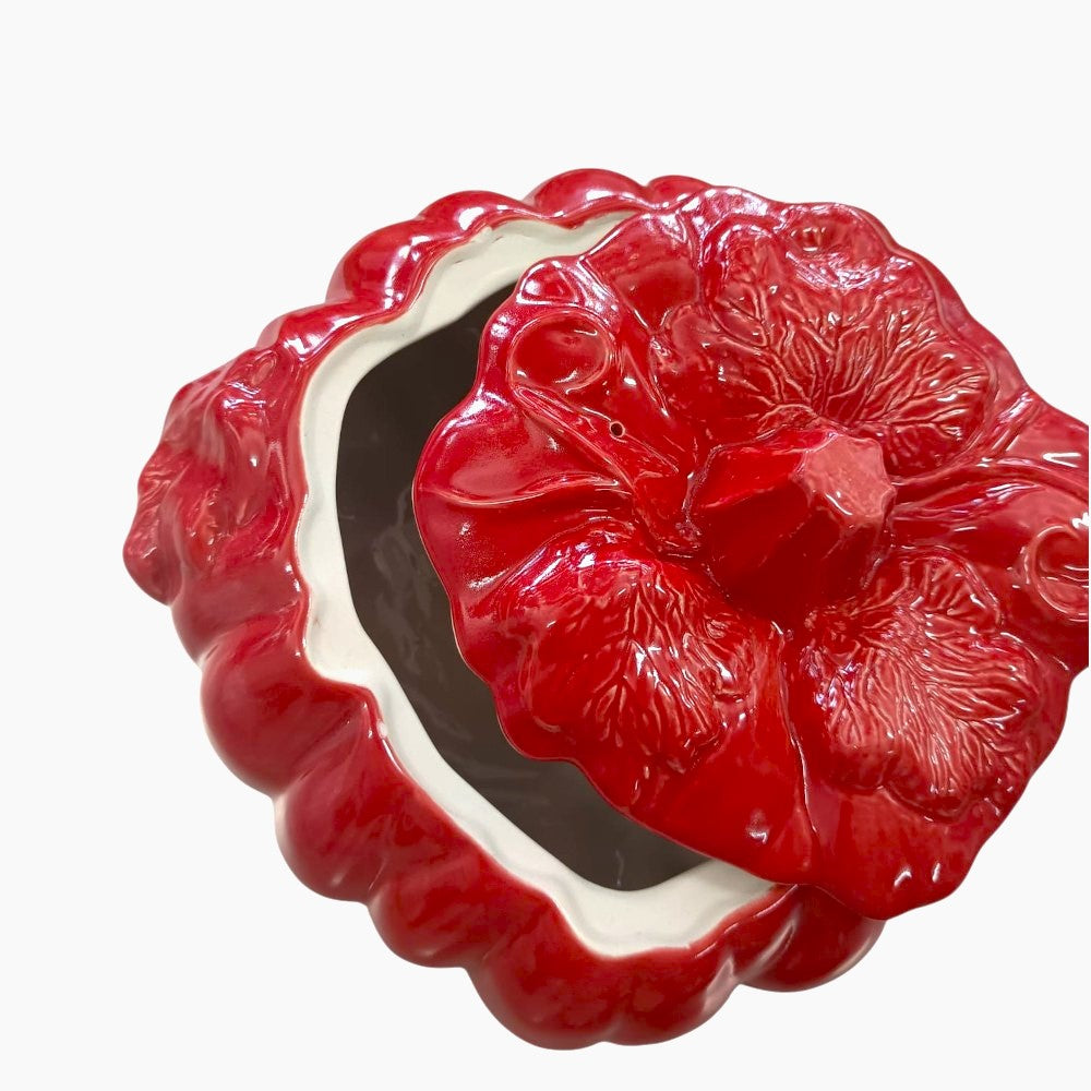 Oala ceramica tip Dovleac, glazurata , 4.7 litri