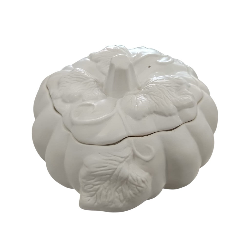 Oala ceramica tip Dovleac, glazurata , 4.7 litri