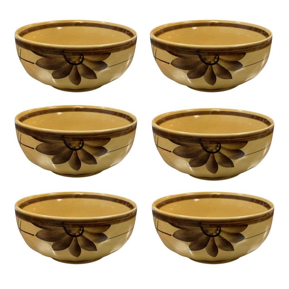 Castron/Bol ceramica Floral , 16 cm , 900 ml