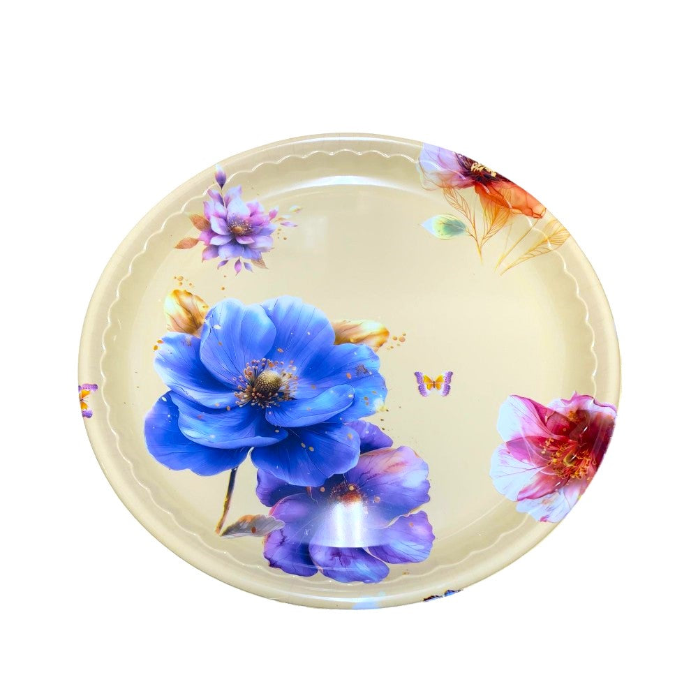 Tava servire, Rounda, Plastic, Model , 35 cm