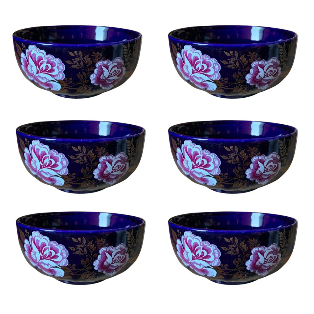 Castron/Bol ceramica Floral , 16 cm , 900 ml