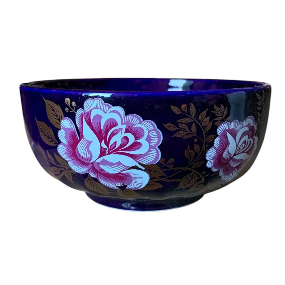 Castron/Bol ceramica Floral , 16 cm , 900 ml