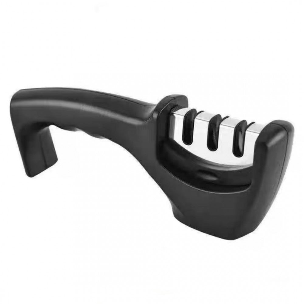 Set 3 cutite Macelarie si Ascutitor Profesional,27,34,39 cm