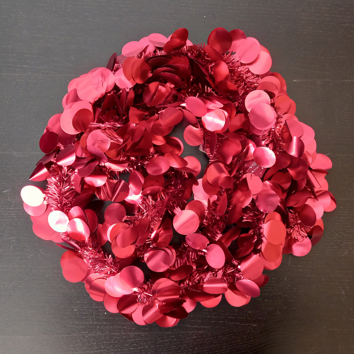 Beteala pentru Bradul de Craciun, Paiete Rotunde, 2 m