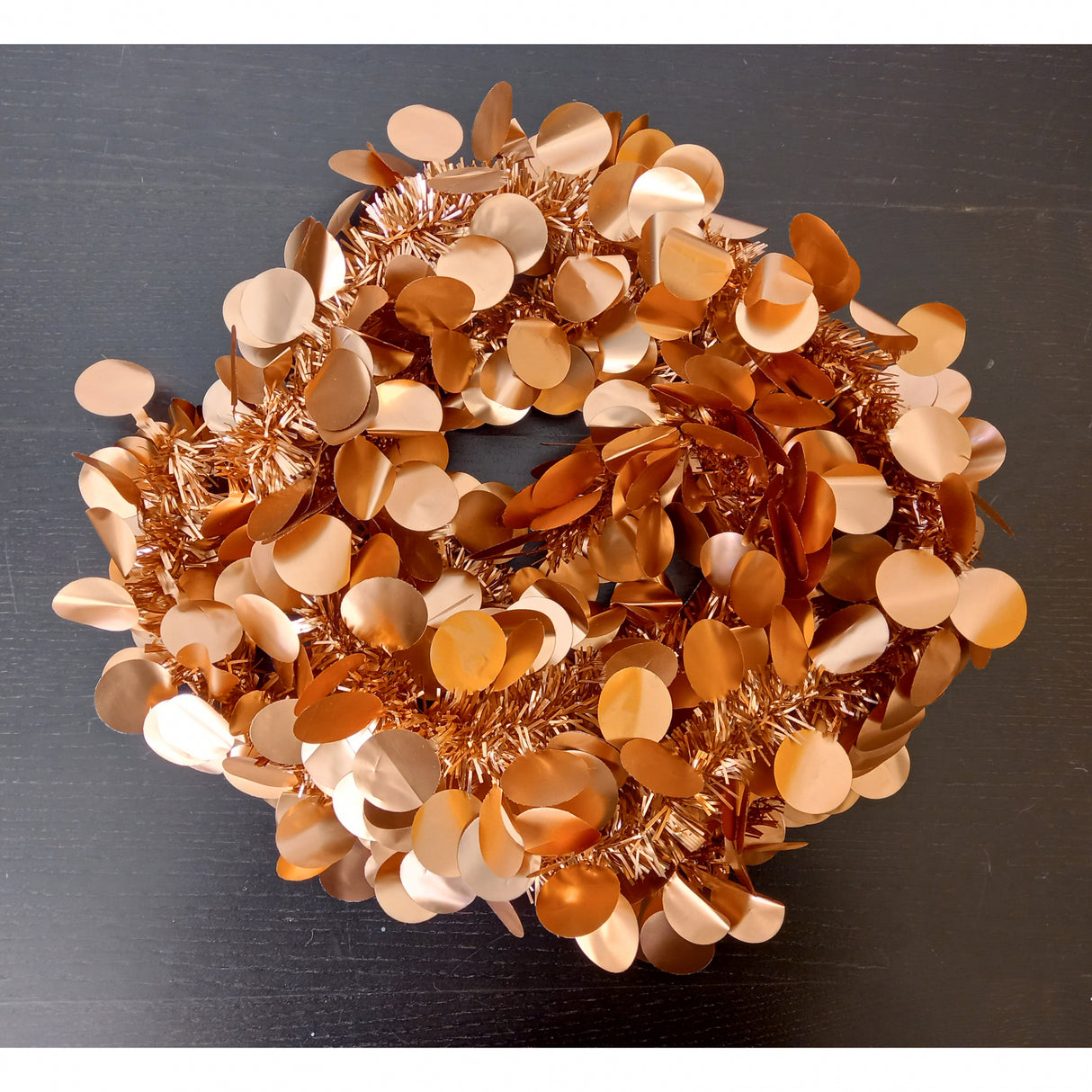 Beteala pentru Bradul de Craciun, Paiete Rotunde, 2 m