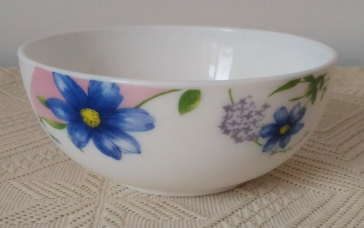 Bol Opal, Model Floral, 15.2 cm