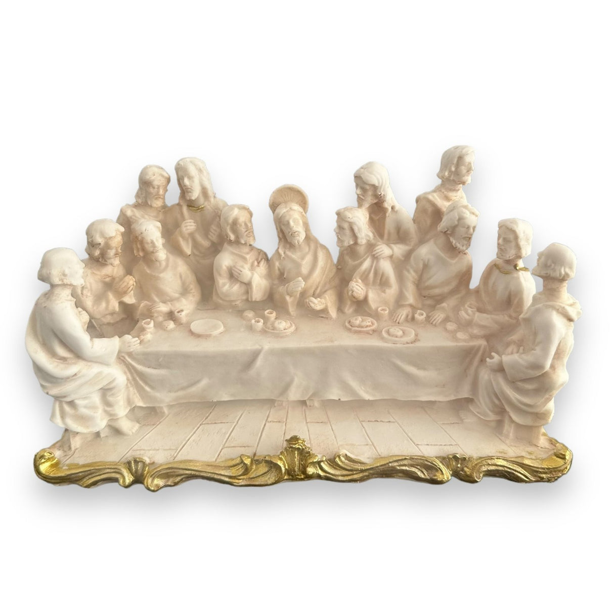 Statueta decorativa Cina cea de Taina 16 x 8 cm ,Polirasina