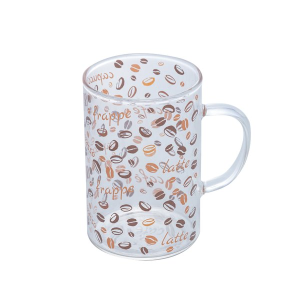 Set 6 cesti Cafea sticla borosilicata,Coffee,100/190 ml