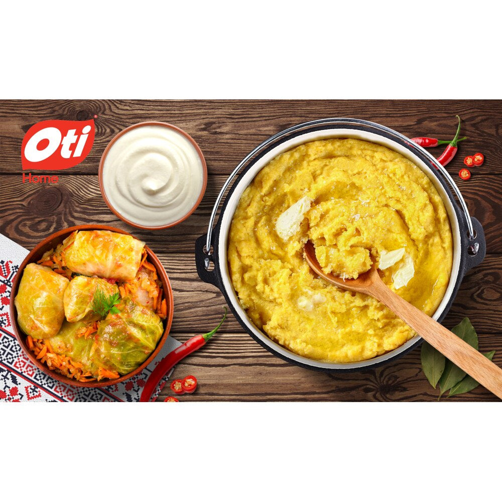 Ceaun din Fonta, Emailat, OTI, gatit, mamaliga, cartofi prajiti, carne, bucatarie