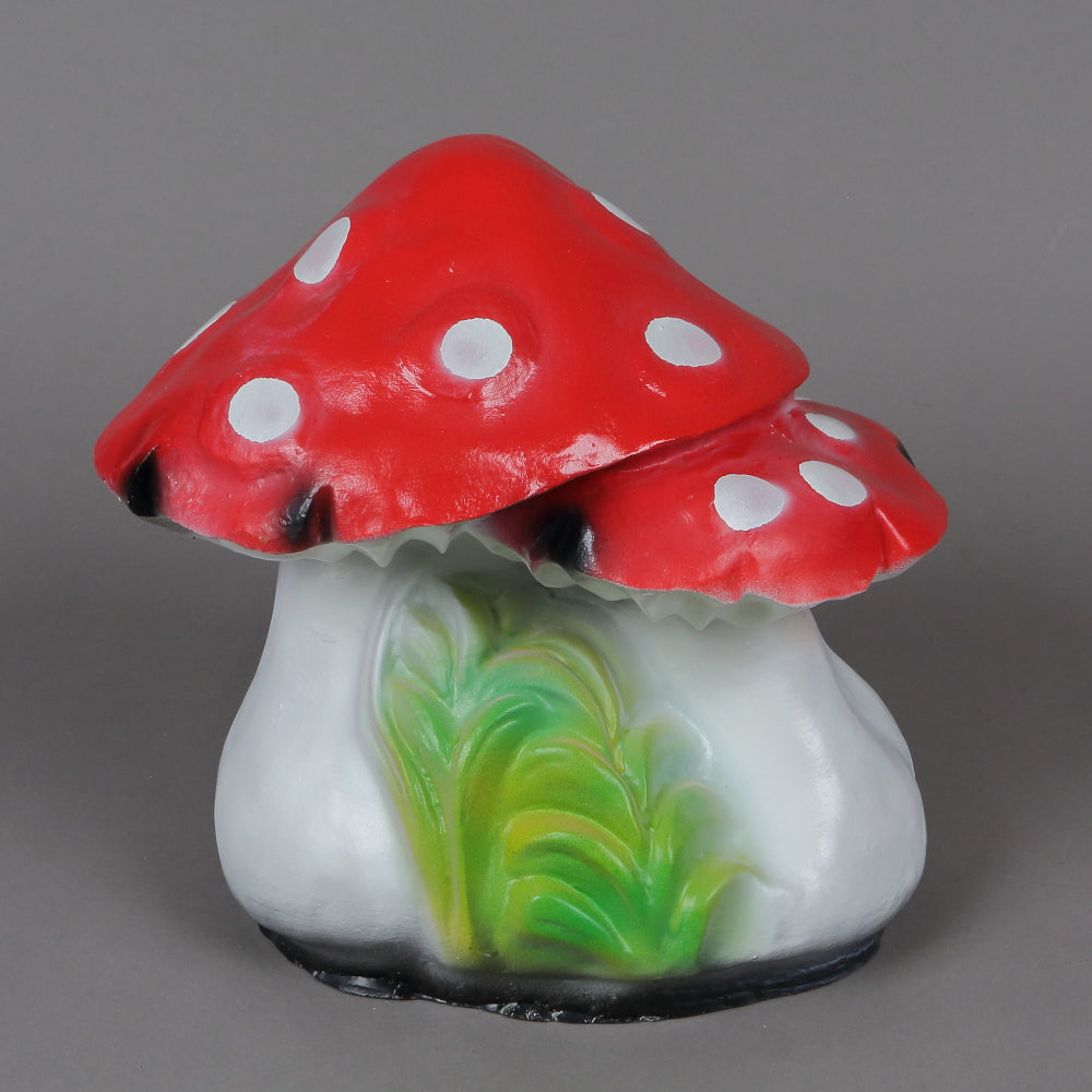 Ciuperca decorativa de gradina, Fibra de sticla, 34x22 cm