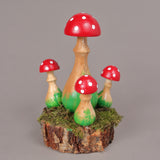 Ciuperci decorative pentru Gradina, Lemn, 27 cm
