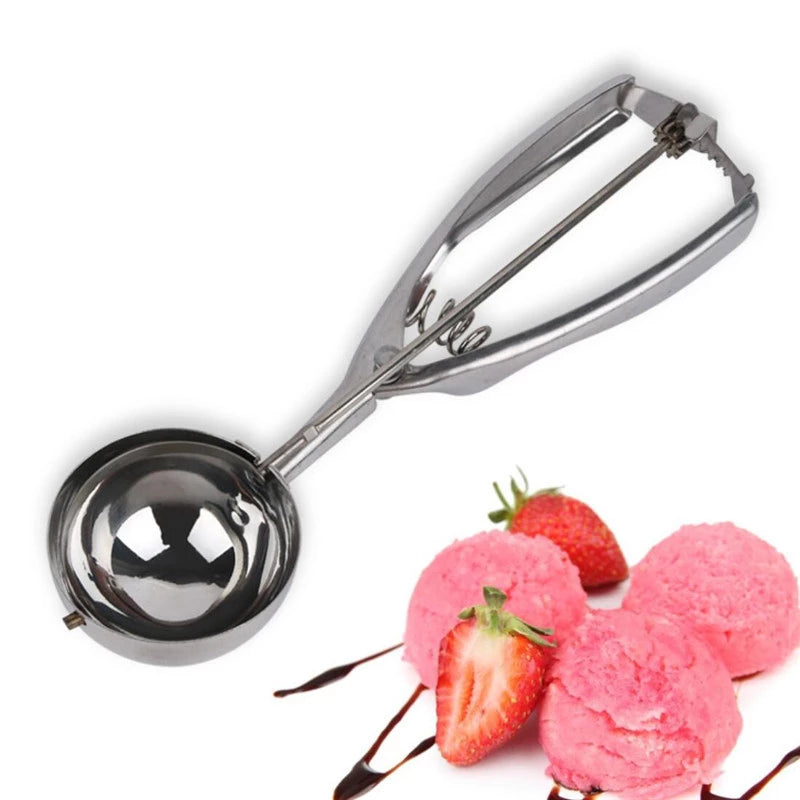 Cleste pentru inghetata, metal, 22 cm