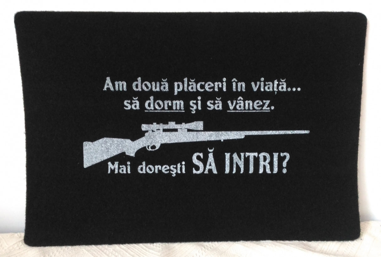 Covor de intrare, Mesaj haios, 60x40cm