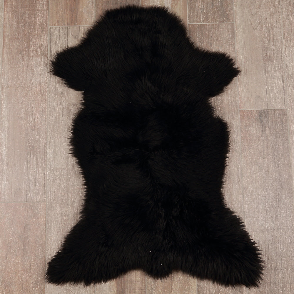 Covoras din Blana Naturala de Oaie, 110X60 cm