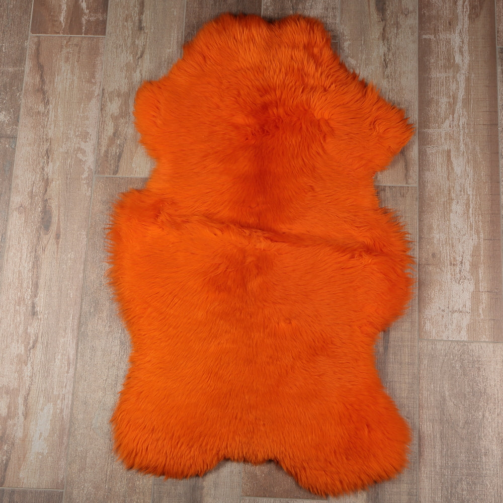 Covoras din Blana Naturala de Oaie, 110X60 cm