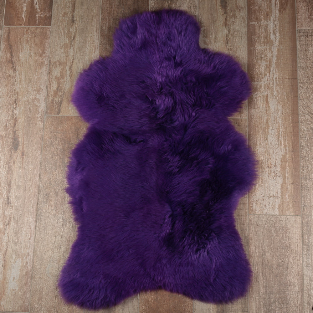 Covoras din Blana Naturala de Oaie, 110X60 cm