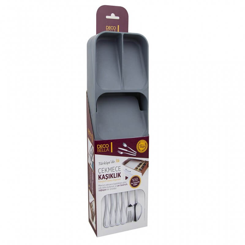 Organizator tacamuri ,5 compartimente, 39x11,2xh5,2cm
