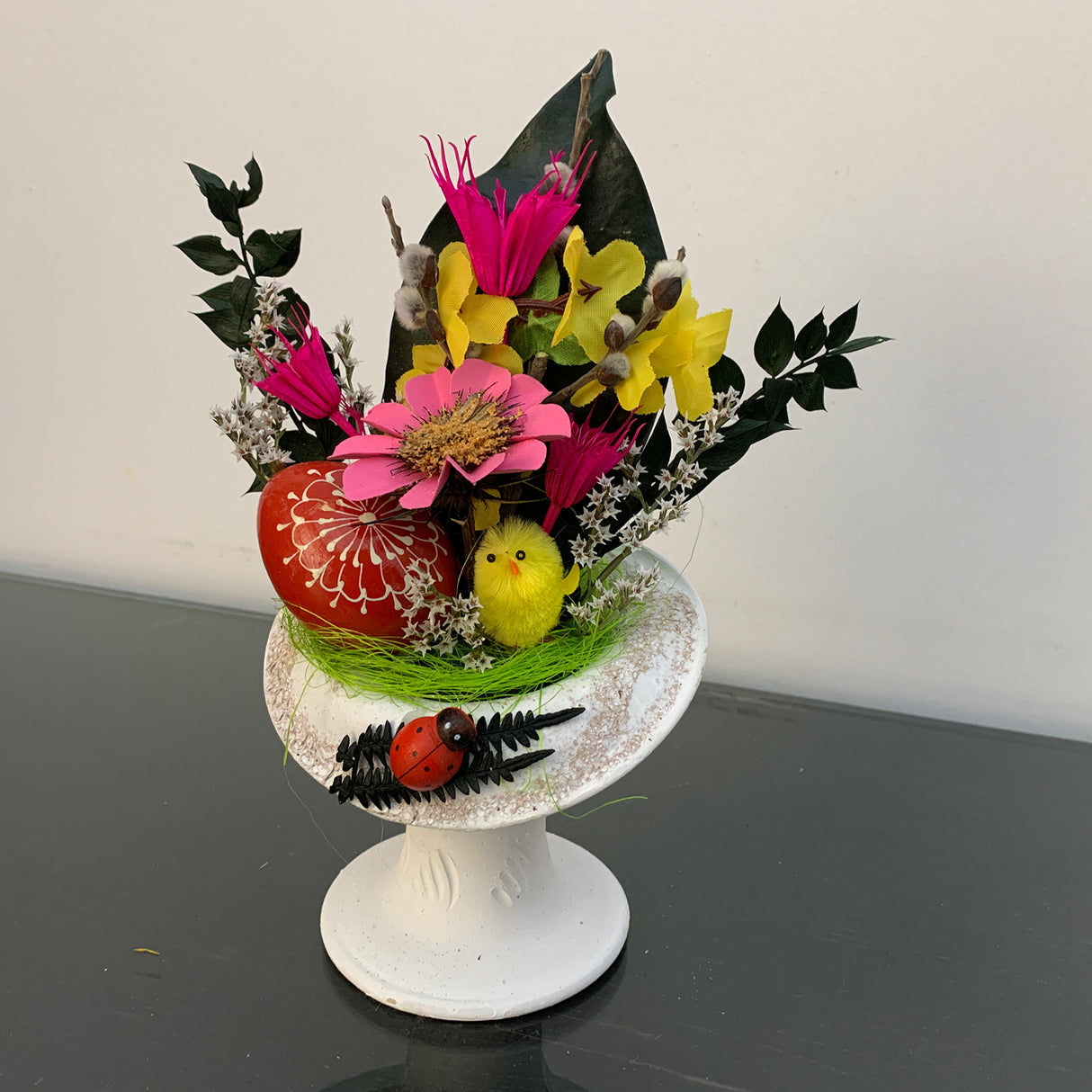 Decoratiune cu Puisor pentru Paste, 24 cm