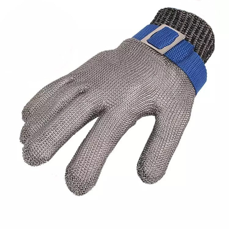 Set 2 Cutite Macelarie Curbate, 27 cm si Manusa Macelarului din Zale, Plasa Anti-Taiere